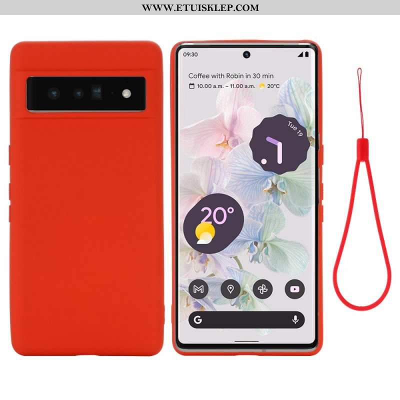 Etui do Google Pixel 7 Pro z Łańcuch Dwoina Khazneh W Stylu Retro